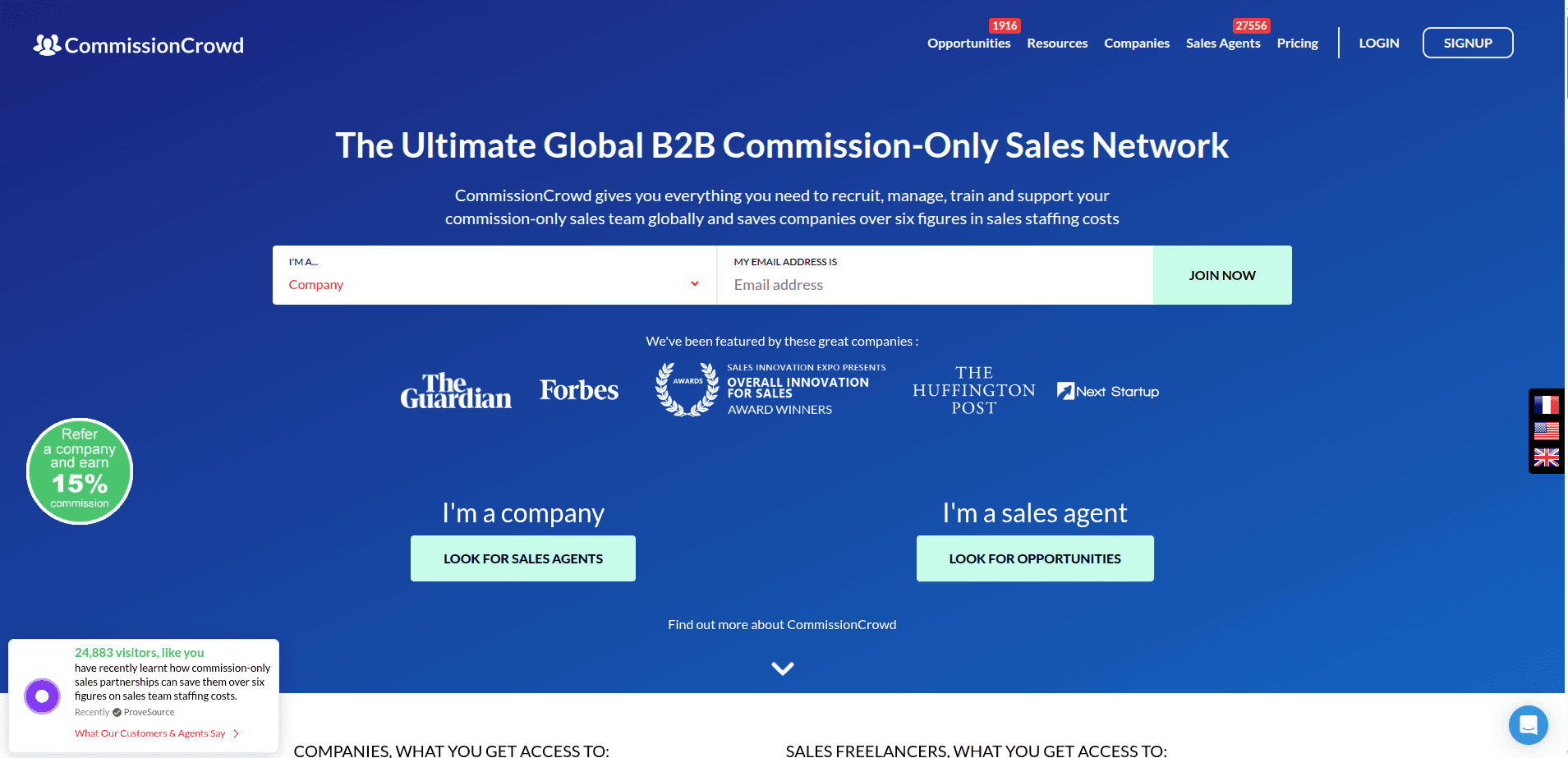 CommissionCrowd Platform